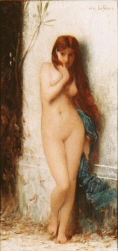 Variation onLa Cigale Nacktheit Jules Joseph Lefebvre Ölgemälde